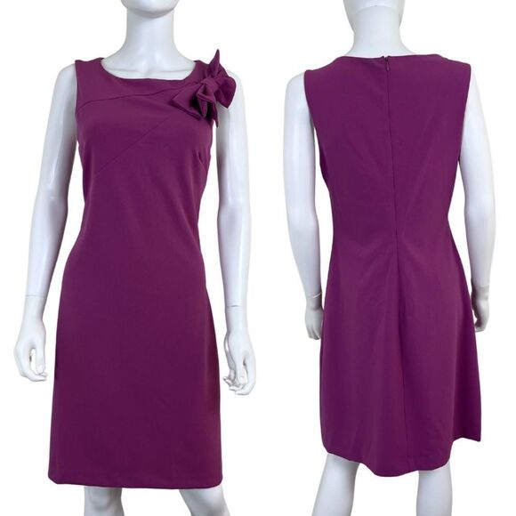 Betsey Johnson Women's Size 8 Pink Sheath Dress Vintage Office Wedding Retro - Picture 1 of 15